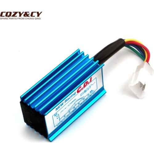Scooter AC Racing CDI Igniter for Peugeot Buxy 50 Zenith Squab e Ludix Vivacity Looxor Metropolis SC Rapido SV Geo 50cc 2-Stroke