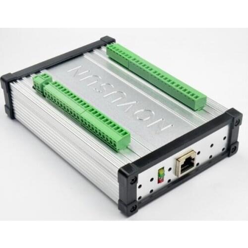 Engraving machine Ethernet MACH3 interface control board 6 axis control, 1MHz output gold beauty outer aluminum shell