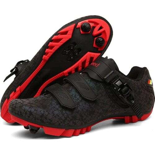 2020 MTB Sneakers Man Cycling Shoes Men SPD Cleats Self-locking Road Mountain Bike Sneaker Professional Luminous Sports Shoes