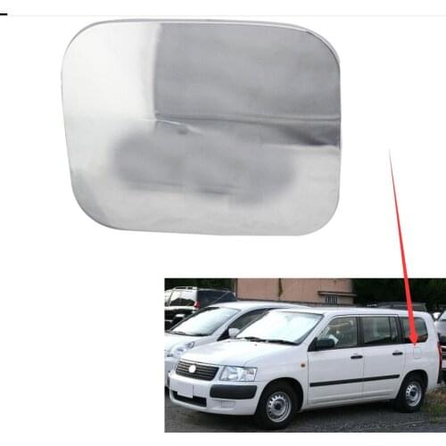 ABS Chrome plated Tank cover For TOYOTA SUCCEED PROBOX 2002-2006 Accessories Fuel Tank Cap
