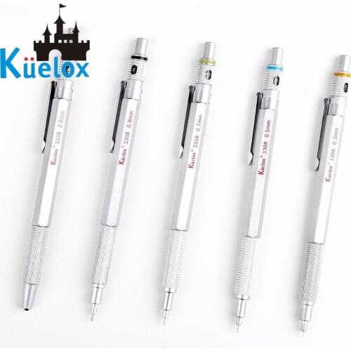 Kuelox Metal Mechanical Pencil Design Cartoons Drawing Picture Draw Pencil 0.3 0.5 2.0 mm