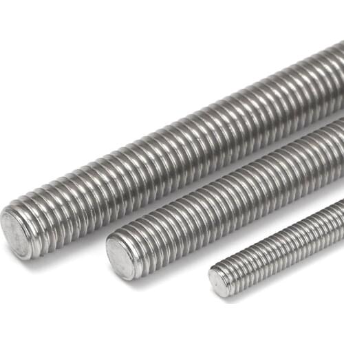 M3 M4 M5 M6 M8 M10 Fully Thread Rod Bar Stud Wire Screw 304 Stainless Steel 20mm-500mm