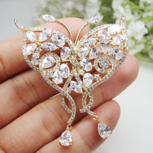 Mrsbeauty Butterfly Brooches For Clothes