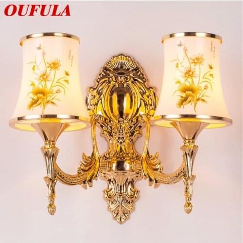 OUFULA Wall Lamps Contemporary Luxury LED Sconces Lights Fashion Indoor For Home