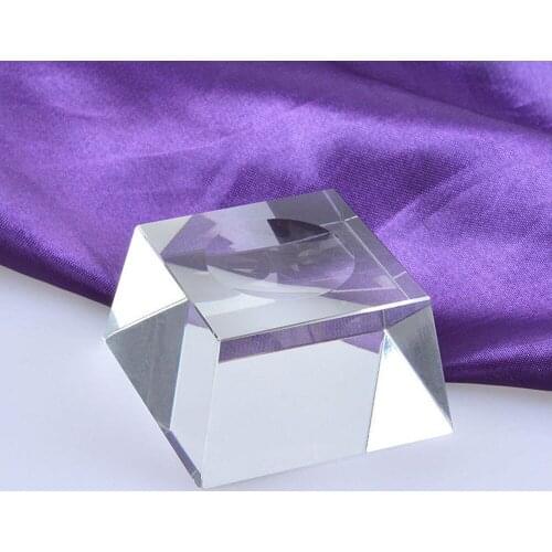 Blocks Crystal Ball Base Clear Glass Display Stand Holder Practical Dimple Home Décor New Durable High Quality Hot