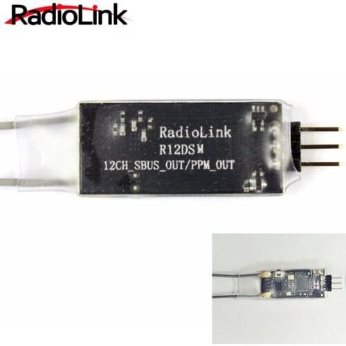 Radiolink R12DSM 2.4G 12 Channels Receiver for Radiolink Transmitters AT9 AT9S AT10 AT10II