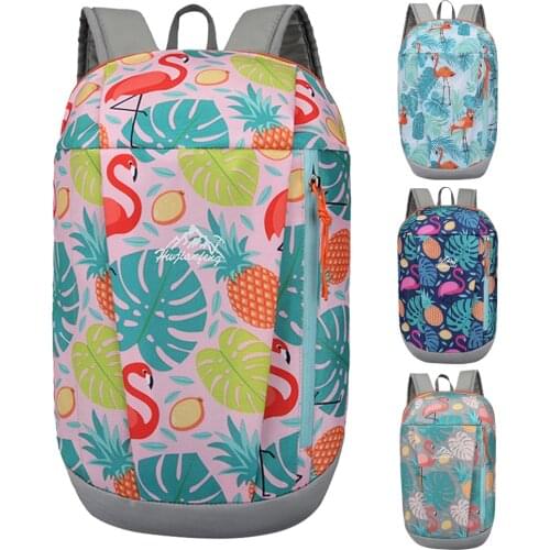Outdoor Travel Backpack Waterproof Running Hiking Print Large Sport Bagpack