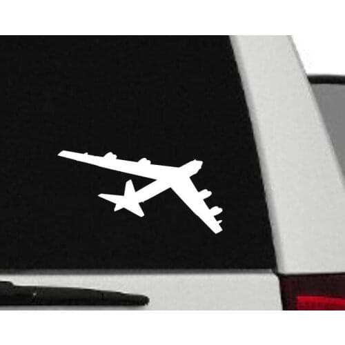 Stratofortress B-52 Silhouette Vinyl Car Stickers Airplane Car Styling Decal Removable TA021