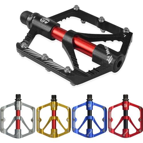Ultralight Seal Bearings Bicycle Bike Pedals Cycling Aluminum Alloy Road bmx Mtb Pedals Flat Platform Bicycle Parts Accessories