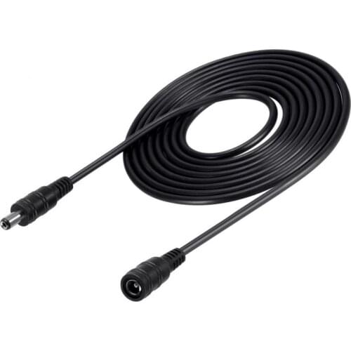 Extension Cable 1M 2M 3M 5M 10M 2.1mm x 5.5mm Female to Male Plug for 12V Power Adapter Cord Home CCTV Camera LED Strip