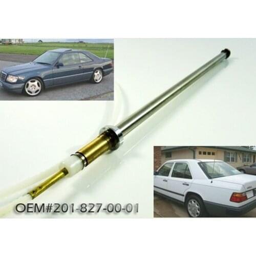 W124 W126 1x W201 Radio antenna Stainless Steel Accessories C107 For Mercedes-Benz Mast Parts Power