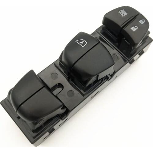 25401-3DF0B Car Electric Power Window Lifter Switch Front Left For Nissan Juke Leaf Sentra Tiida Sylphy