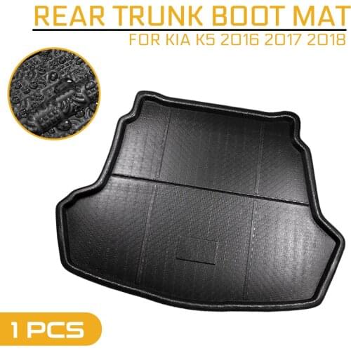 Car Carpet Rear Trunk Anti-mud Cover For KIA K5 2016 2017 2018 Floor Mat