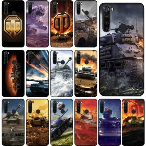 FHNBLJ for boys world of tank Phone Case for Xiaomi Redmi 5 5Plus 6 6A 4X 7 8 Note 5 5A 7 8 8Pro