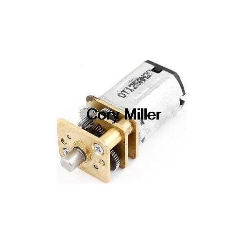 12V 300 RPM 2 Pin Connector Cylinder Permanent Start Micro DC Motor