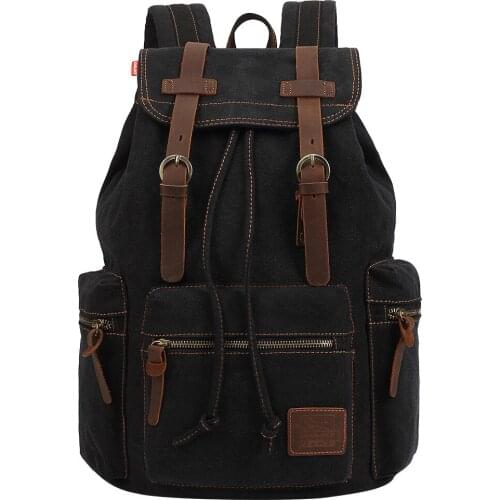 Vintage Canvas Backpacks Men And Women Bags Students Men And Women Travel Bag Students Casual Travel Camping Backpack#G30