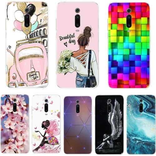 Soft Silicone Case For Xiaomi Mi 9T Pro Cover Soft TPU Pattern Phone Case For Xiaomi Mi 9T 9 T Pro Shell Bumper Coque Funda