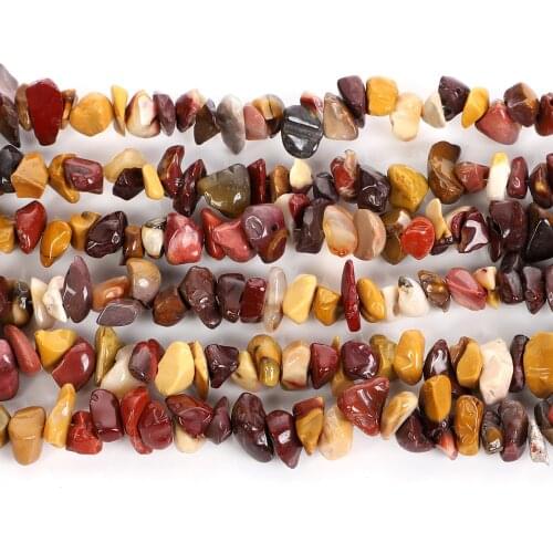 New Irregular Chip Egg Yolk Stone Gravel Natural Stone Beads For Jewelry Making DIY Loose Spacer Beads Necklace Bracele Handmade