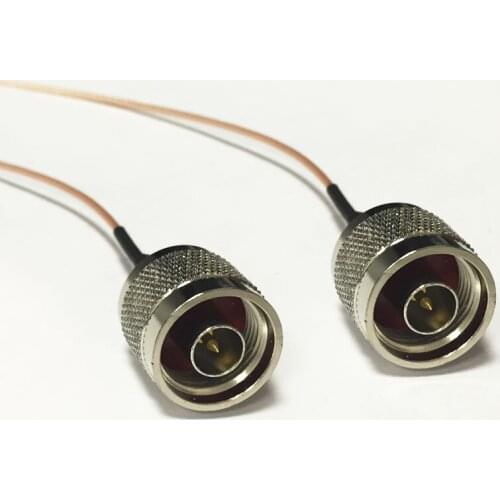 New N Male Plug Switch N Male Pigtail cable RG178 Cable 15CM 6" Adapter Wholesale Fast Ship
