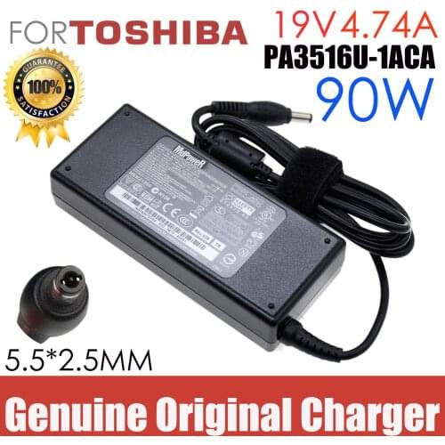 Original For TOSHIBA 19V 4.74A 90W PA3516U-1AC3 PA-1900-24 laptop power AC adapter charger A65 A70 A75 A505 L505 L755 L755D