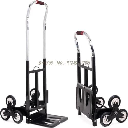 Stair-climbing, Hand-carrying, Folding, Portable, Small Hand-pushing, Heavy Truck, Transporter, Home Trailer, Pulling Goods Upst