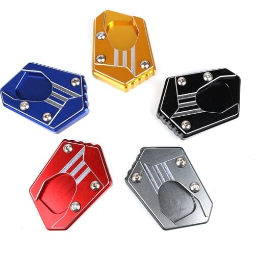 Kickstand Side Stand Motorcycle Extension Pad Plate Stands For HONDA CB150R CBR250R CB300F CB300R CBR300R CB300F CB400 2013-2020