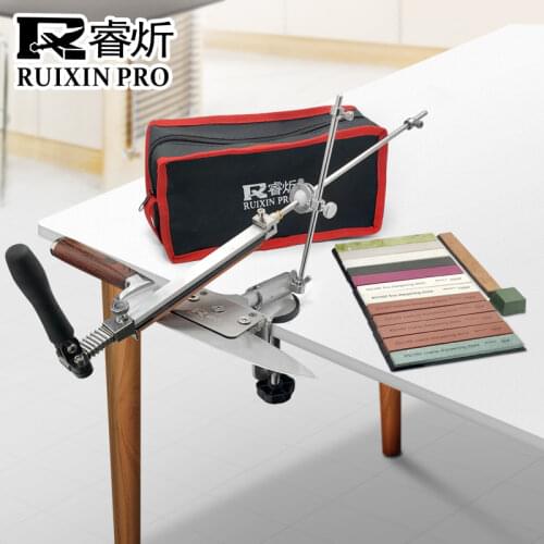 Expert Knife Sharpener Fixed Grinder Aluminum alloy Professional Angle Sharpening System Whetstone Kitchen Tool Metal Material