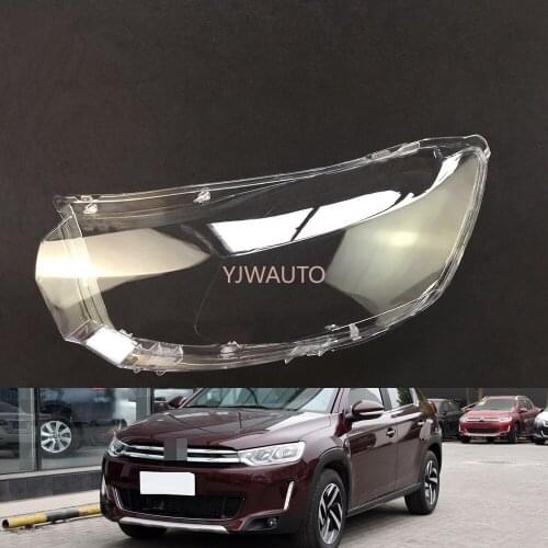Headlamp Lens For Citroen C3-XR Headlight Cover Replacement Front Car Light Auto Shell