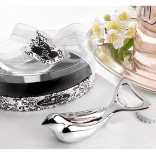 Top Grade Love Bird Bottle Opener wedding favors party souvenir promotion gift for guest LX6980