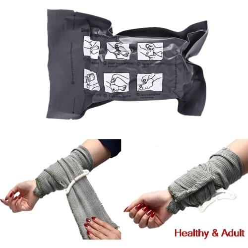 1PC 4 Inches Madicare Israeli Bandage Trauma Dressing, First Aid, Compression Bandage, Emergency Bandage Personal Care Acc