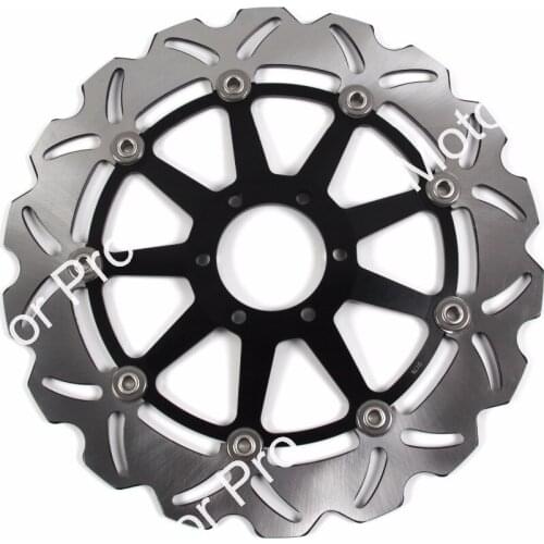 1 PCS FOR MOTO GUZZI CALIFORNIA JACKAL 1100 2001 2002 2003 2004 2005 2006 CNC aluminum Front Brake Disc Rotor brake disk
