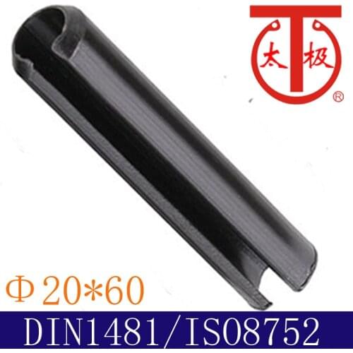 20*60)DIN1481 / ISO8752 spring pin /Slotted Spring Pin ( Coiled pin )