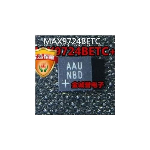 3PCS MAX9724BETC MAX9724 MAX9724BETC+T AAU Electronic components chip IC