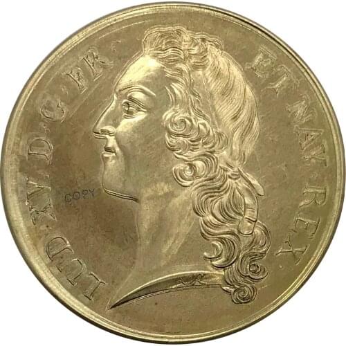 Aliexpress france 1740 France 1 Ecu gold coin Brass Collectibles Copy Coin