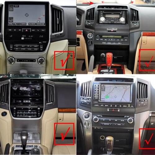 For Lexus LX570 for Toyota Land Cruiser LC200 2016 2017 2018 2019 2020 2021 android auto car audio radio multimedia player