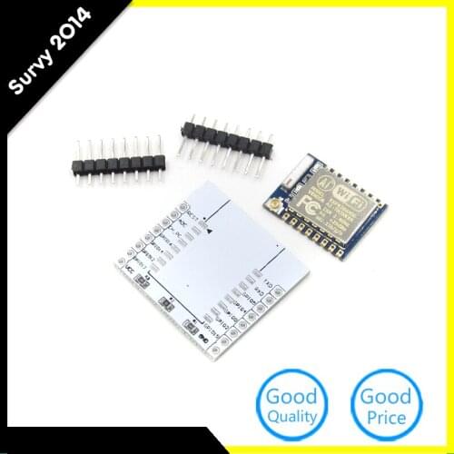 ESP8266 Esp-07 Remote Serial Port WIFI Module With IO Adapter Plate Expansion to ESP-07 ESP-08 ESP-12E diy electronics