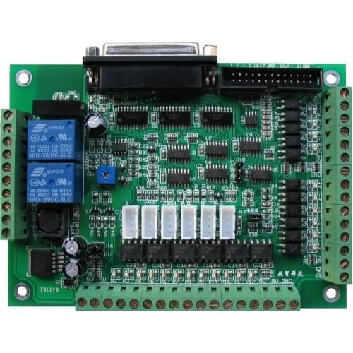 3 Axis 4 Axis 5 Axis 6 Axis High Speed Optocoupler CNC Machine Interface Board MACH3 Engraving Machine Foam Cutting Machine