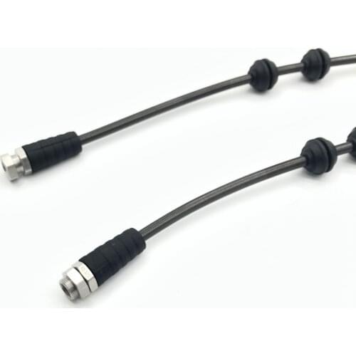 Jekit rear brake hose 45cm car steel braided brake lines for Audi-S3 golf 7R RS3 TTRS metal brake pipe