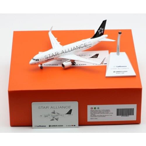 1:200 Alloy Collectible Plane JC Wings EW2320012 Lufthansa Airinles "Star Alliance" Airbus 320 Diecast Aircraft Jet Model D-AIUA