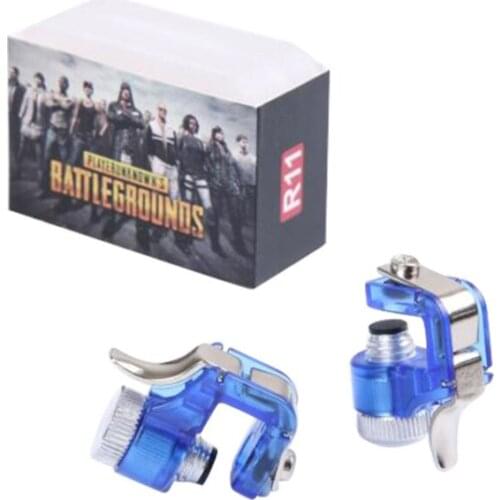 Choifoo L1R1 Shooter Controller R11 Phone Gamepad Trigger Fire Button Aim Key Smart phone Mobile Games PUBG V3.0