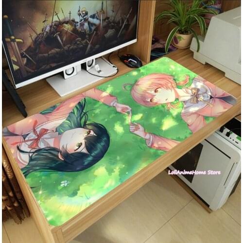 Anime Eventually, I Will Become Yours Bloom Into You Nanami Touko Koito Yuu Mouse Pad Laptop PC Mice Mat Anti-Slip Playmat