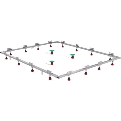 Mounting frame rectangle 150/180 For large steel or acrylic tubs and from an installation height of 95 mm