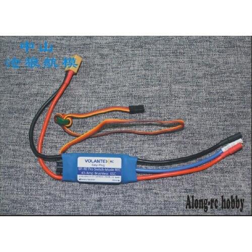 Free shipping 1pcs Volantexrc EP-40 Pro switch- Model BEC 40A 40Amp brushless ESC FOR Volantexrc RC Plane Airplane RC model