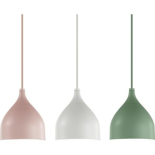 Simple Modern Color Aluminum Alloy Chandelier Creative Japanese Restaurant Bar Bedroom Living Room Office Nordic Chandelier