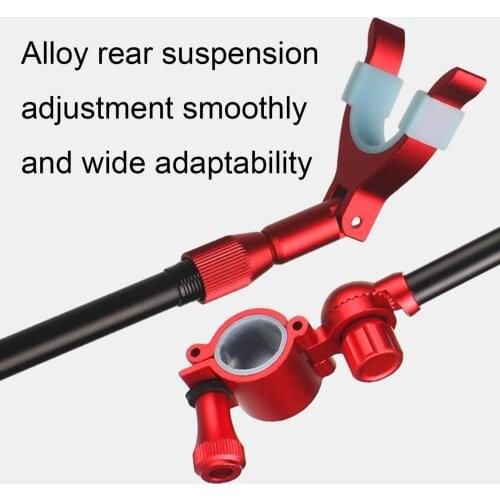 Adjustable Aluminum-Magnesium Alloy Fishing Rod Fixing Holder Bracket Stand