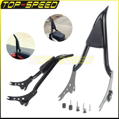 Detach Motorcycle 22""Tall Passenger Backrest Sissy Bar For Harley 2018-2021 Low Rider FXLR For 2020-2021 Low Rider S FXLRS