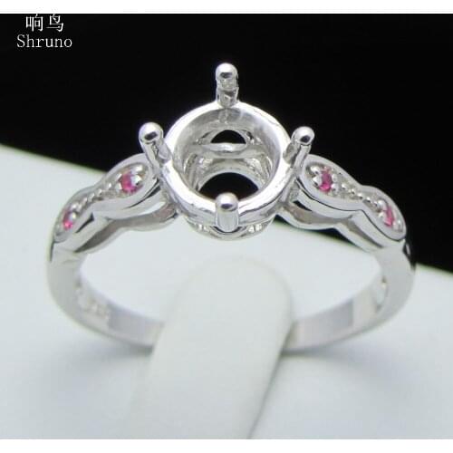 Кольца с сапфирами Shruno China At AliExpress