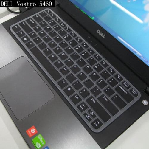 For Dell Vostro 5460 5439 5470 5480 V5460 5470R 14-5439 14ZR-3528S Silicone Keyboard Skin Cover Protector
