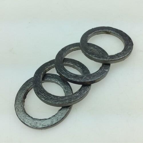 STARPAD Motorcycle muffler accessories exhaust pipe seals muffler seals 4pcs