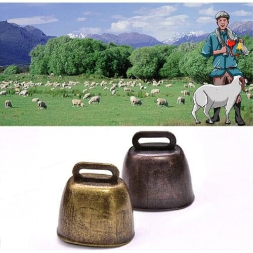 Farm Animal Supplies Grazing Cattle Sheep Laege Copper Bell Loud Crisp Spread Farther Prevent The Loss Cow Horse Sheep Products